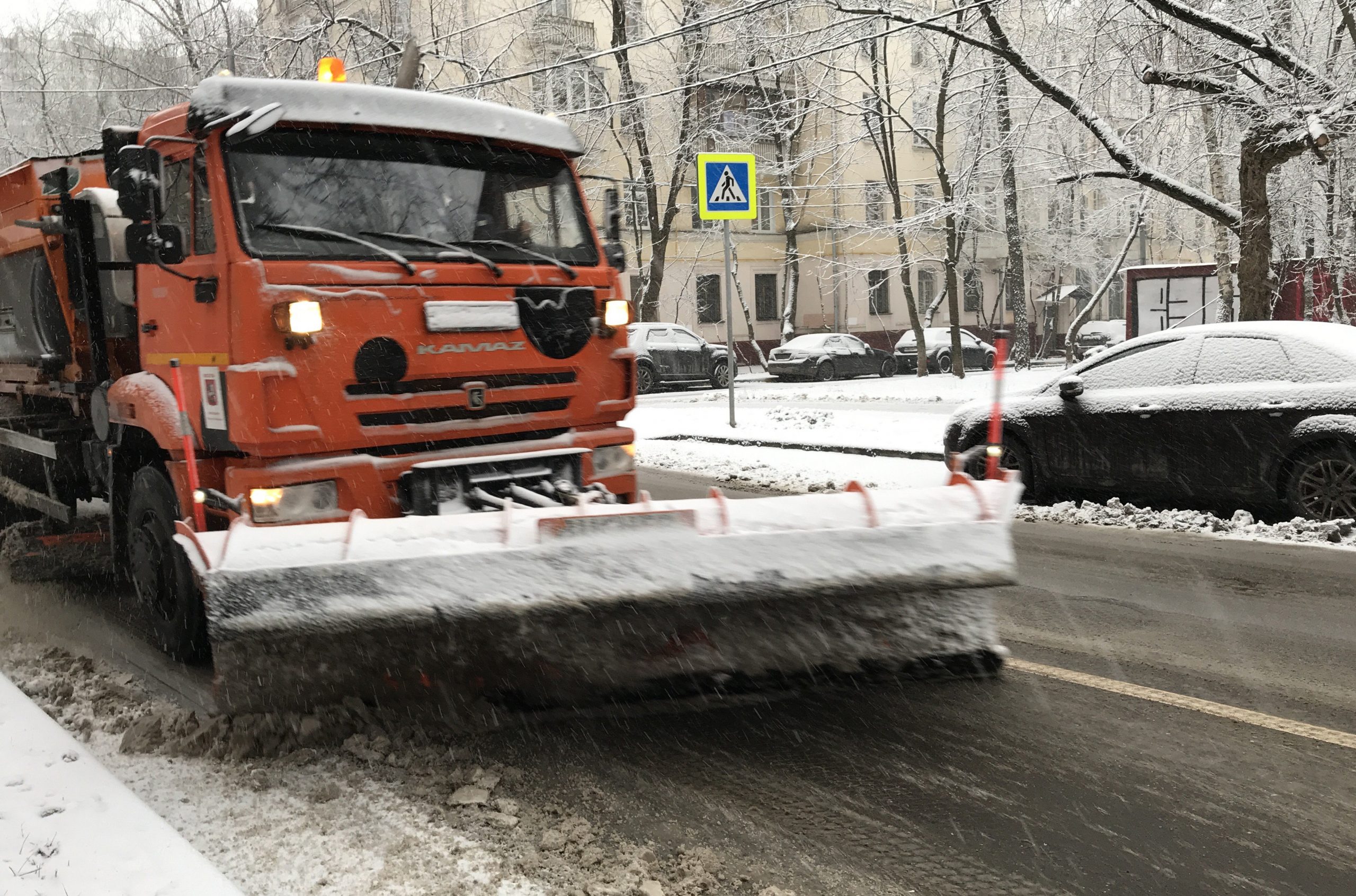 Глава управы Северного Измайлова проверил работу спецтехники во дворах