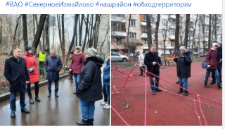 В районе Северное Измайлово пройдет субботний обход территории